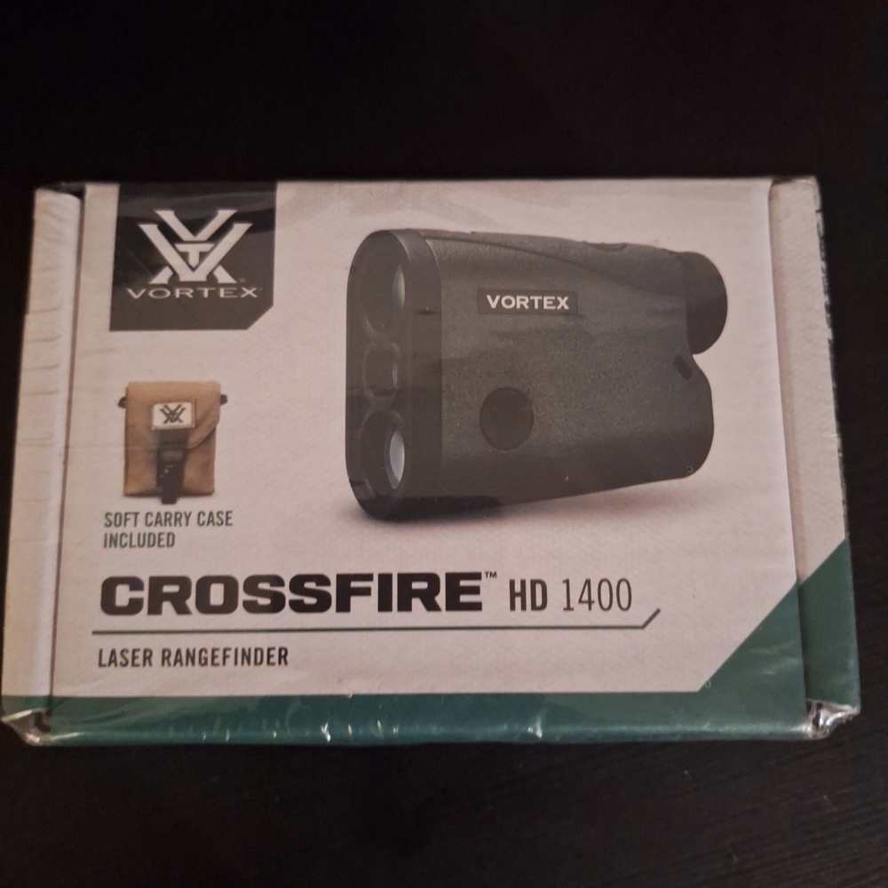 Vortex Crossfire HD 1400 Laser Rangefinder - Black/Green